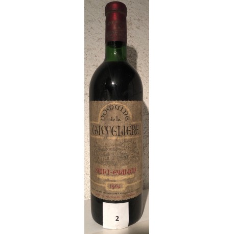 Domaine de La Gaffelière 1964 (Bottle 75 cl)
