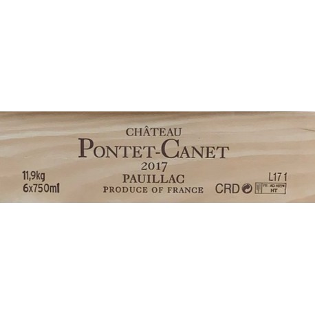 Château Pontet Canet 2017