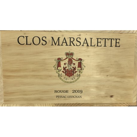 clos marsalette 2019 rouge