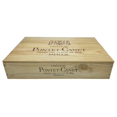 Château Pontet Canet 2015 (wooden case 12x75cl)