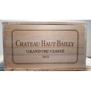 Chateau Haut Bailly 2015 (bottle 1  X 75 cl)